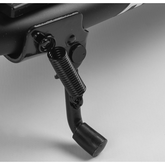 Самокат дитячий 2-х колісний, надувні колеса 12 Corso CR-T 9490 чорно-рожевий, ручне переднє гальмо фото westvelo.com