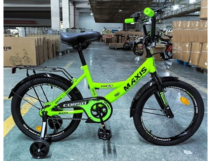 Дитячий велосипед 18 ST Corso «MAXIS» MX-71841 салатовий