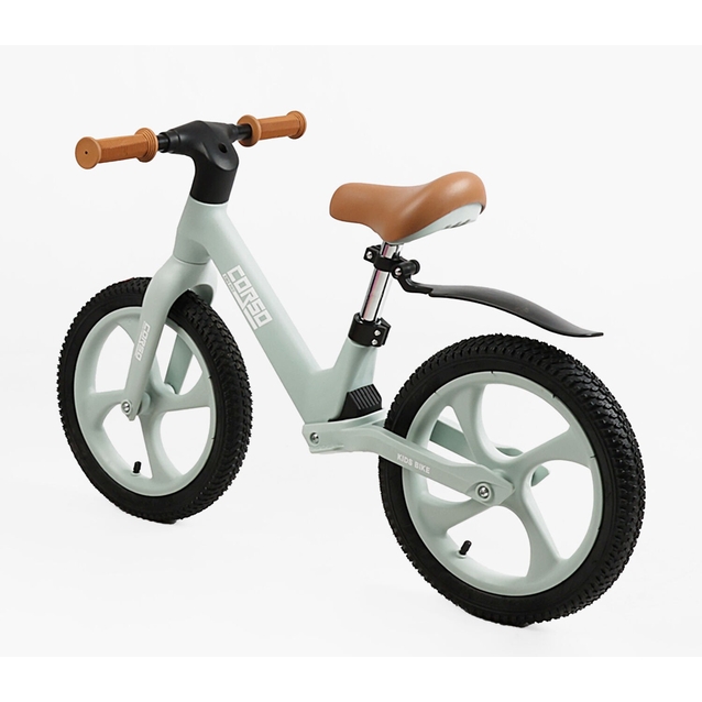 Велобіг 14 Corso надувні колеса, нейлонова рама з амортизатором, S-81329 сірий фото westvelo.com