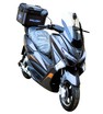 Електроскутер Corso «BRILLIANT» BR-941755, двигун 2000W, акумулятор 72V/32Ah, графітово-сірий + 1 ящик. акум, + 1 ящик. багажник