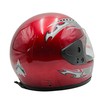 Мото шолом, закритий "CNJM" YELE, інтеграл, червоний глянець з чорно-сірим малюнком, з коміром фото westvelo.com