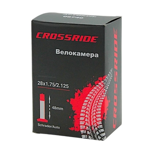 Камера 28 довгий ніпель AV 48mm CROSSRIDE (1.75-2.125)