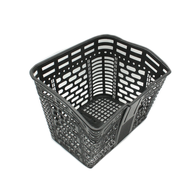 Кошик пластмасовий сітка, 28 чорний (SLCK-031) (AFT-137) фото westvelo.com