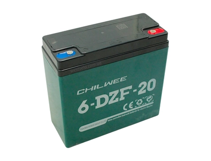 Акумулятор 12V 20Ah (свинцево-кислотний) Chilwee.6-DZF-20