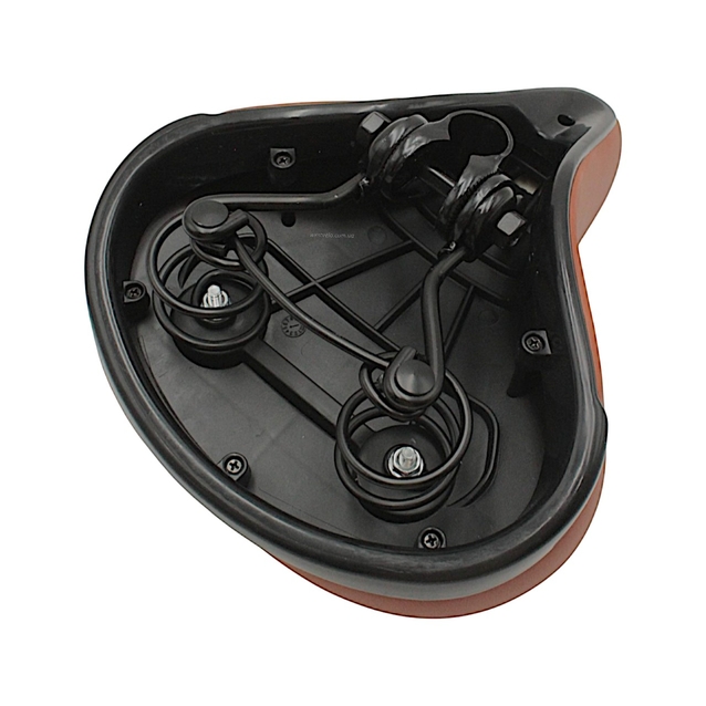 Сідло на пружинах ARDIS № 059B, коричневе (250x215) фото westvelo.com