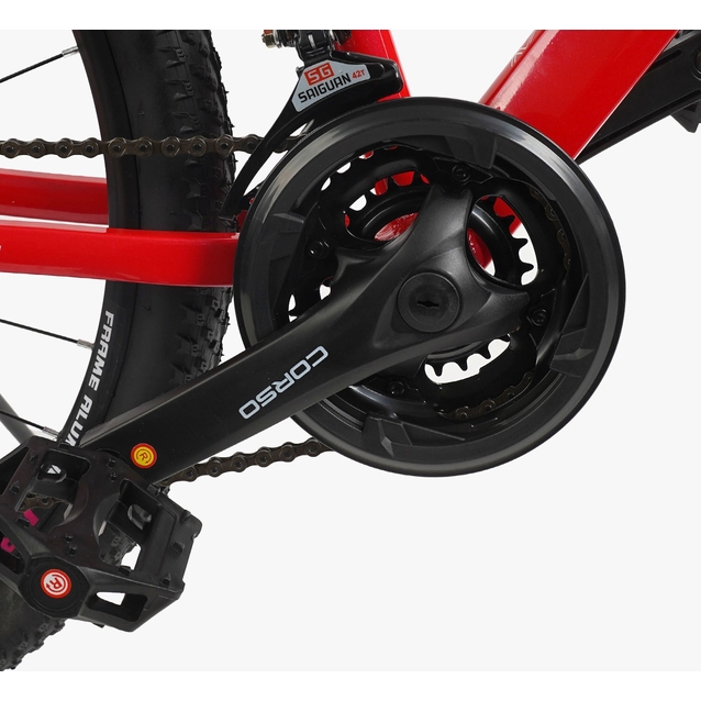 Велосипед 26 AL Corso «PROJECT» R-26176 алюміній 13", (к-т Saiguan) рожевий фото westvelo.com