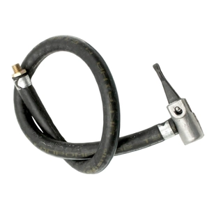 Шланг насоса авто гумовий чорний короткий (AL. пласт.) L-50см