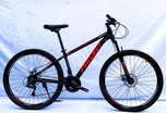 Велосипед 27.5 AL Corso «PROJECT» C-27832 алюміній 15", (к-т SunRun) чорно-червоний фото westvelo.com
