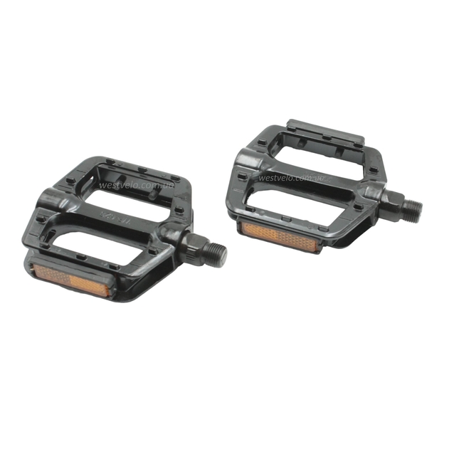 Педалі алюміній NECO WP-625 (120Х100), чорні фото westvelo.com