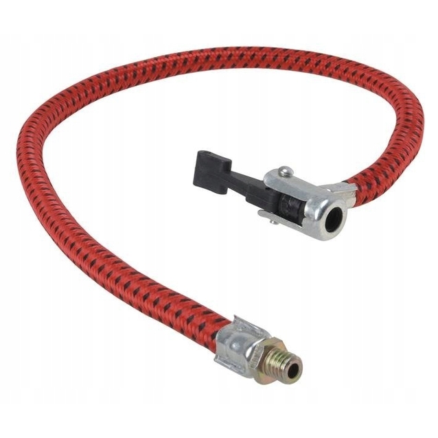 Шланг насоса авто гума-тканина, червоний (PL.наконеч) L- 56см фото westvelo.com