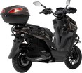 Електроскутер Corso «BLACKFURY» BF-178095, двигун 2800W, акумулятор 72V 40Ah літій-залізо-фосфатний, коричневий, колеса 12" фото westvelo.com