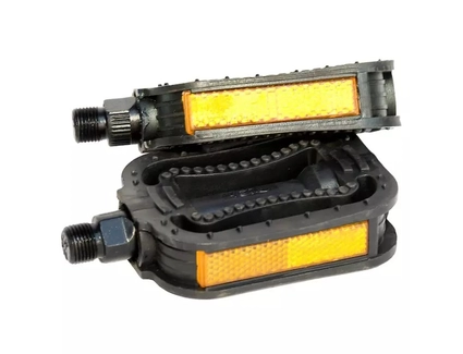 Педалі пластик, периметр, чорні