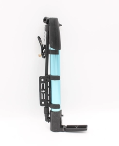 Насос вело MINI (NAITE) алюміній з кріпленням, синій