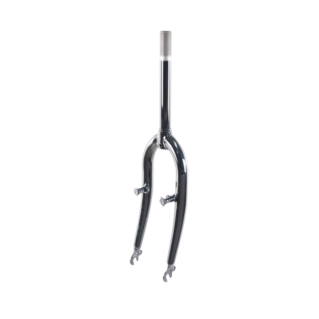 Вилка 20 сталева з кріпленням V-brake шток L-210mm р.з L-115mm чорно-коричнева фото westvelo.com