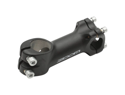 Винос руля на безрізьбову вилку AL. Ø28.6-Ø25.4мм, L-90мм, ZOOM (С369А-8) (H1608D) круглий чорний