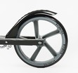 Самокат дитячий 2-х колісний, PU Skyper «NEON» N-62794 чорний, Ø200mm, ST, ручне гальмо фото westvelo.com