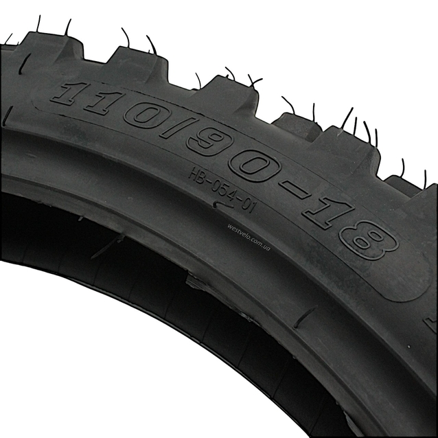 Покришка "18" 110/90-18 Б/К PERFECT (575) шип-кросс TL фото westvelo.com