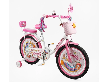 Дитячий велосипед 20 ST Corso «EMILY» ML-76599 біло-рожевий