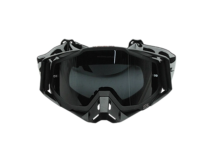 Мото окуляри Кросс-ендуро 100% 109-1-12, чорні, тонований візор (class B)