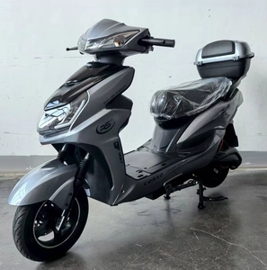 Електроскутер Corso «ATMOS» TS-731147, двигун 2000W, акумулятор 72V/35Ah графеновий, сірий + 1 ящик. акум, колеса 10"