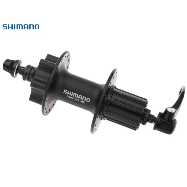 Втулка мтв задня, SHIMANO DEORE (FH-M525A) касета 8-10S, диск. гальма 6 болтів, з ексцентриком фото westvelo.com