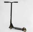 Самокат трюковий Best Scooter «WARRIOR» Т-50615 чорний, HIC-система, пеги, AL диск та дека, колеса PU Ø120mm, ширина керма - 58 см фото westvelo.com