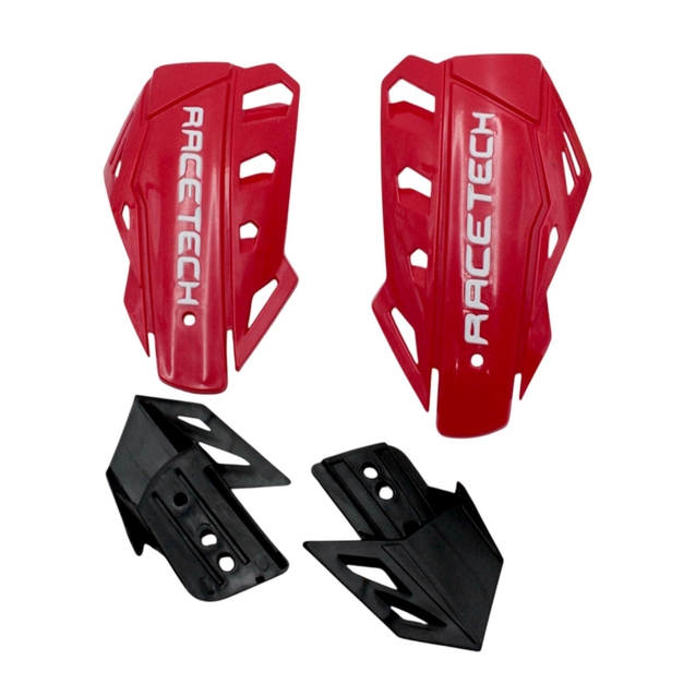 Захист рук на кермо мото RACE TECH, X-FORCEHANDGUARD (4), червоні фото westvelo.com