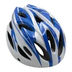 Вело шолом "TK Sport" 074 (56 см) з мигалкою, біло-синій фото westvelo.com