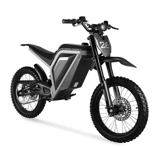 Електродіртбайк «EM-22» двигун 2500W, акумулятор 60V27Ah літієвий, графітовий, колеса 17"