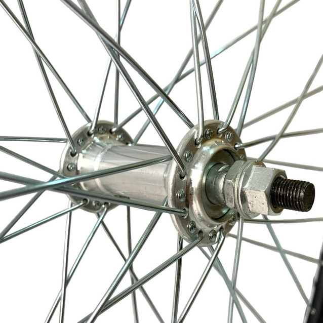 Колесо 28-29 перед, обід 2-ний чорний, втулка AL. на віночках (Gravity) фото westvelo.com