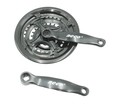 Система шатунів мтв мала NECO чорна NSS-3001 (24/34/42Т) L-152mm фото westvelo.com