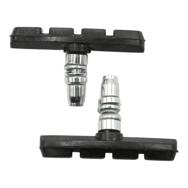 Колодки гальмівні V-brake Китай 11 мм L-70 (в пакеті 5 пар) фото westvelo.com