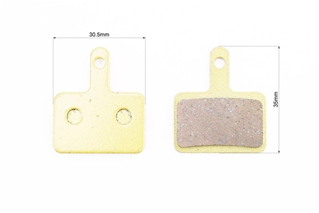 Колодки гальмівні дискові № 02 ANDSON (YL-1001) на мідній основі (65%)