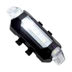 Мигалка зад DC-918, з акумулятором, на usb зарядку, біла фото westvelo.com
