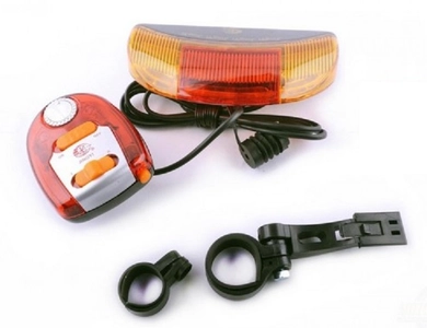 Мигалка JY-557 зад з поворотами + сигнал, на батарейках