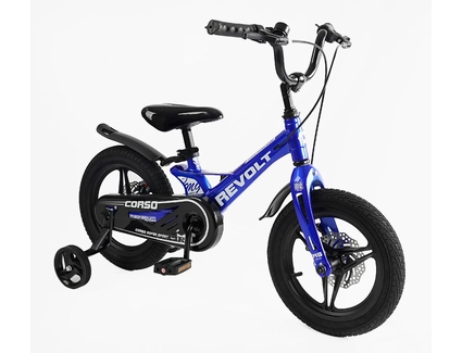 Дитячий велосипед 14 MG Corso «REVOLT» MG-14015, магнієва рама, синій