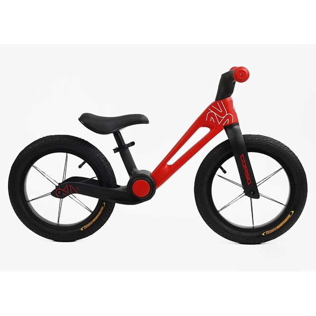 Велобіг 14 Corso надувні колеса, нейлонова складна рама NL-60320 червоний фото westvelo.com