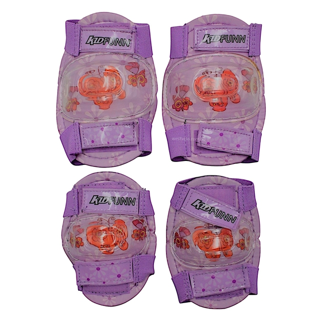 Комплект Longus FUNN 2.0 шолом+захист+фляга+рюкзак, рожевий фото westvelo.com