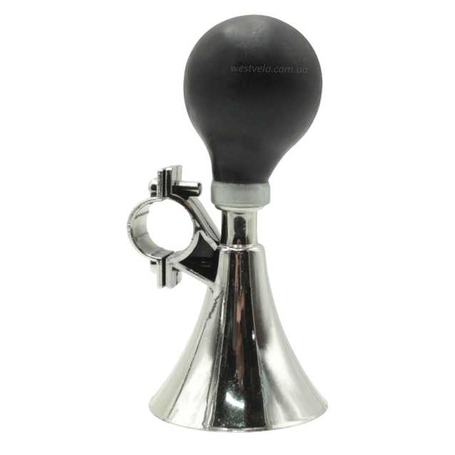 Сигнал-клаксон дитячий пластик чорний-нікель фото westvelo.com