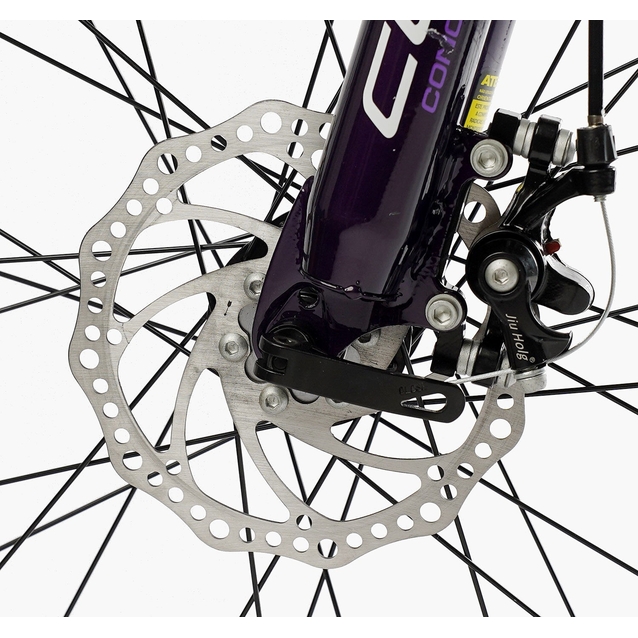 Велосипед 27.5 AL Corso «ELYSIUM» LS-27611 алюміній 15.5", (к-т SHIMANO) фіолетовий фото westvelo.com