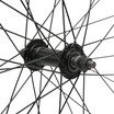 Колесо 26 перед, обід 2-ний чорний, втулка AL на промах чорна, чорна спиця (Gravity) фото westvelo.com