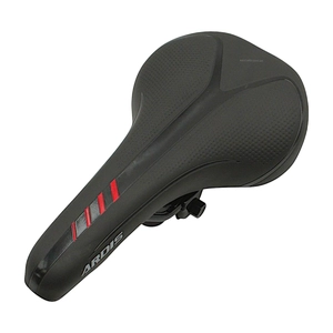 Сідло мтв ARDIS № 776, чорне з червоними смужками (270х145)