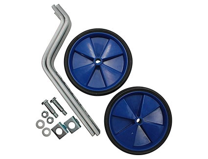 Бокові дитячі колеса (Ø 12-20) пластмасові сині (AFT-117)