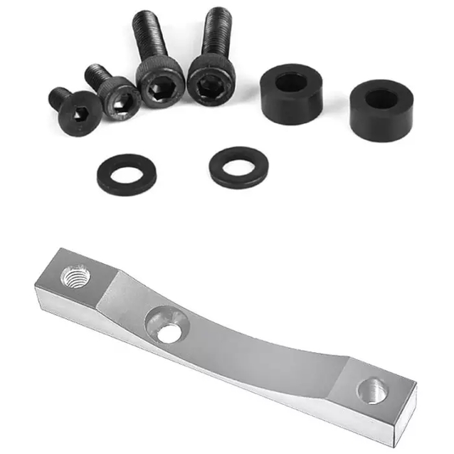 Адаптер для супорта дискових гальм Xtech, для електросамоката (Xiaomi M365/PRO/PRO2/1S/Lite) сірий фото westvelo.com