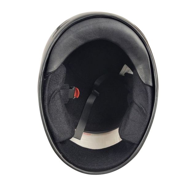 Мото шолом, закритий (L 59-60) BLD "PREDA TORS", чорно-червоний, глянцевий (825) фото westvelo.com