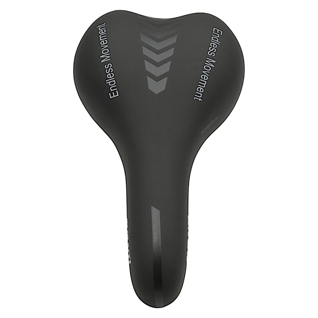 Сідло мтв AVANTI № AFT-83, чорна стрілка, чорне фото westvelo.com