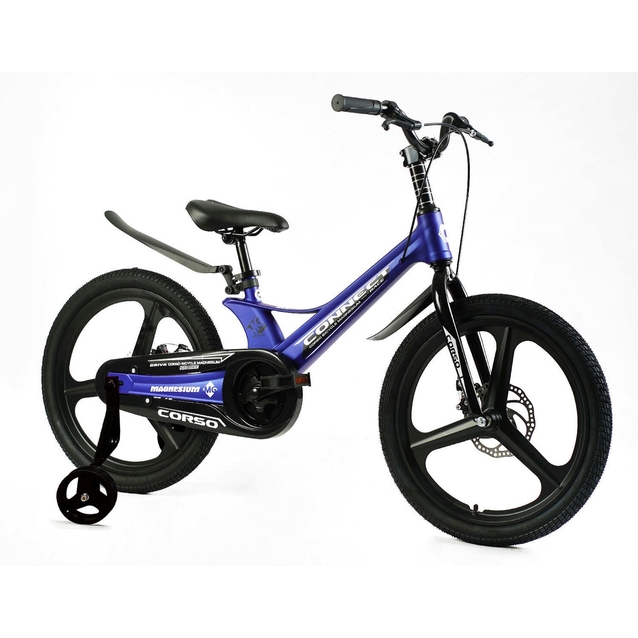 Дитячий велосипед 20 Corso «CONNECT» MG-20115, МАГНІЄВА рама, синій