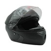 Мото шолом, трансформер (L 59-60) "518" чорний матовий, вмонтовані окуляри фото westvelo.com