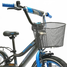 Дитячий велосипед 14 Crosser «ROCKY» 012 чорно-синій (+кошик сітка середній) []
