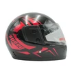 Мото шолом, закритий (XS 53-54) F2 "Speed", чорно-червоний глянець (825-1) фото westvelo.com